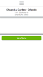 Mobile Screenshot of chuanlugardenorlando.com